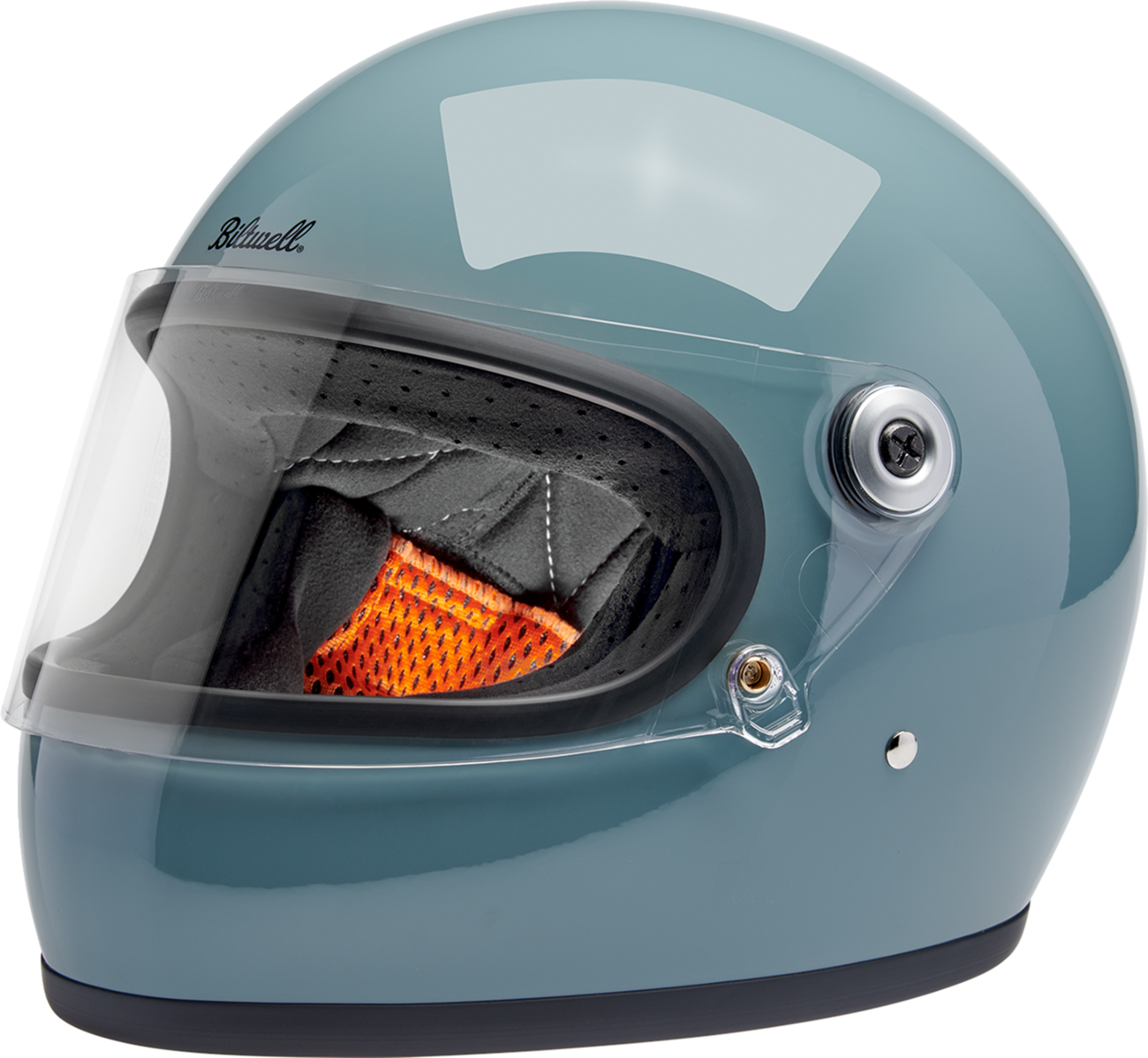 BILTWELL Gringo S Helmet - Gloss Agave Blue - 2XL 1003-134-506