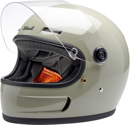 BILTWELL Gringo SV Helmet - Gloss Chalk Gray - Large 1006-196-504