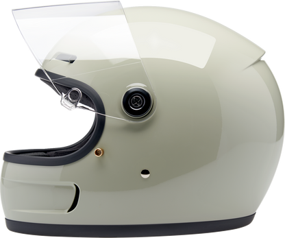 BILTWELL Gringo SV Helmet - Gloss Chalk Gray - Large 1006-196-504