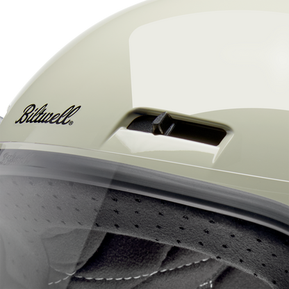 BILTWELL Gringo SV Helmet - Gloss Chalk Gray - Large 1006-196-504