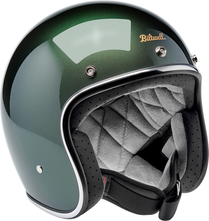 BILTWELL Bonanza Helmet - Metallic Sierra Green - XS 1001-324-201