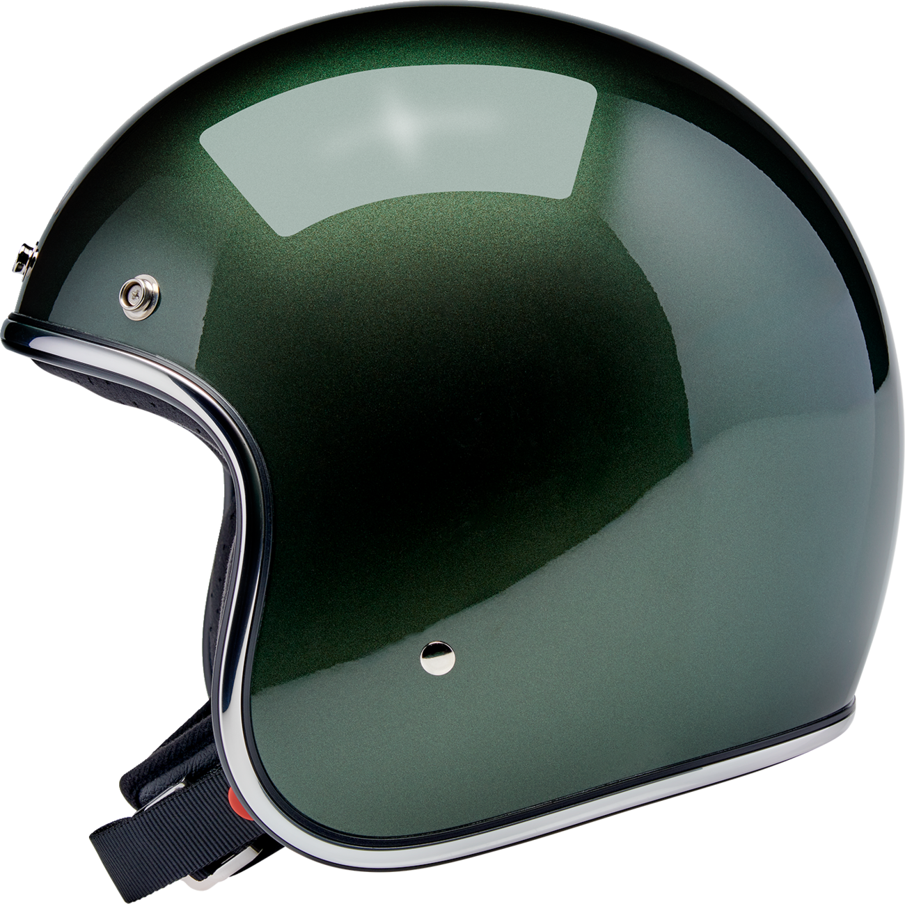 BILTWELL Bonanza Helmet - Metallic Sierra Green - Small 1001-324-202