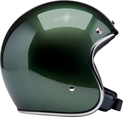 BILTWELL Bonanza Helmet - Metallic Sierra Green - Small 1001-324-202