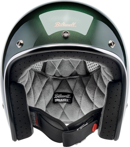 BILTWELL Bonanza Helmet - Metallic Sierra Green - XL 1001-324-205