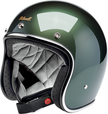 BILTWELL Bonanza Helmet - Metallic Sierra Green - 2XL 1001-324-206