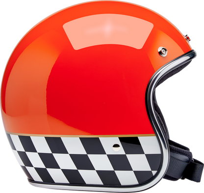 BILTWELL Bonanza Helmet - Competition - Orange - Small 1001-590-202