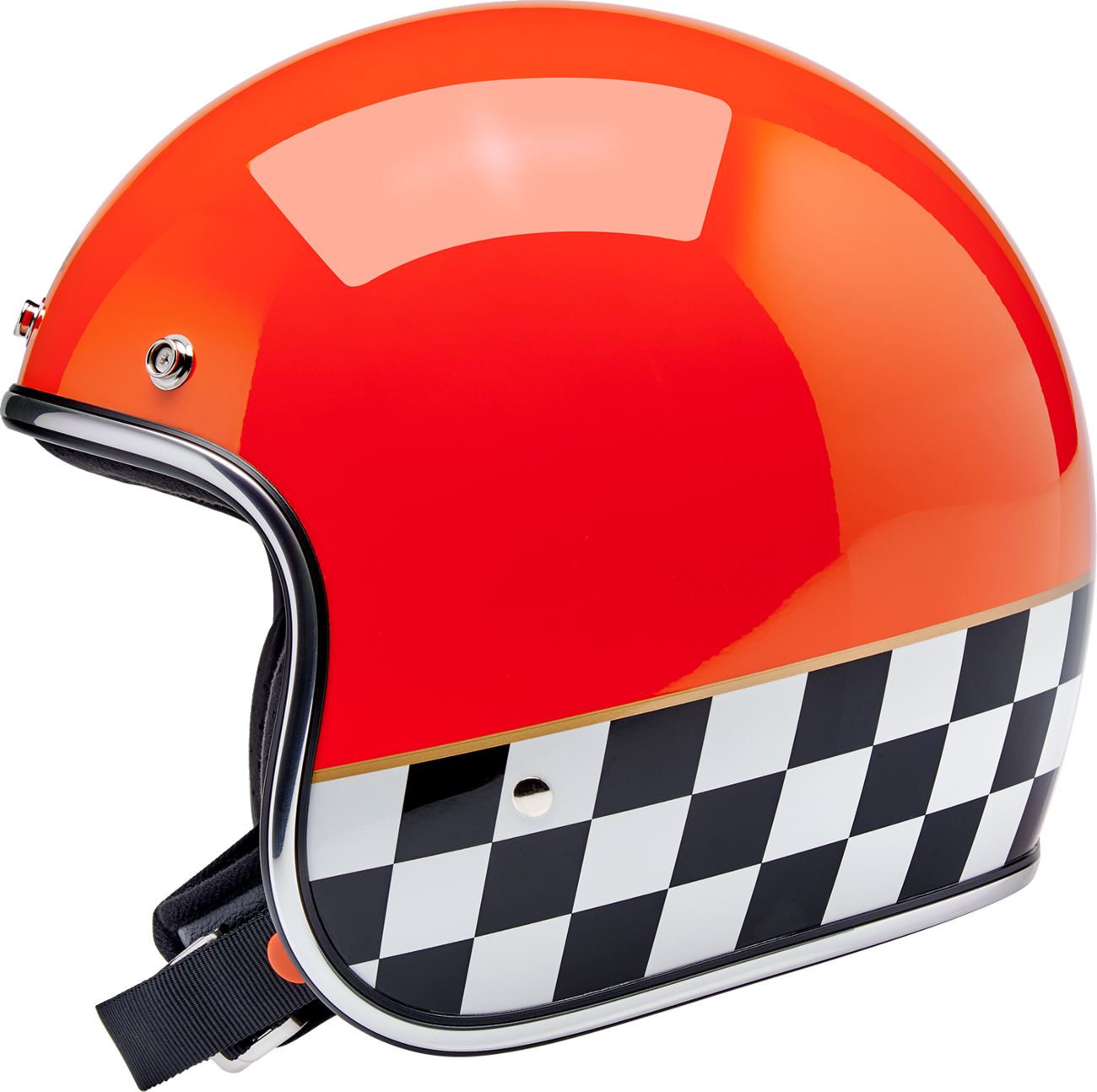 BILTWELL Bonanza Helmet - Competition - Orange - 2XL 1001-590-206