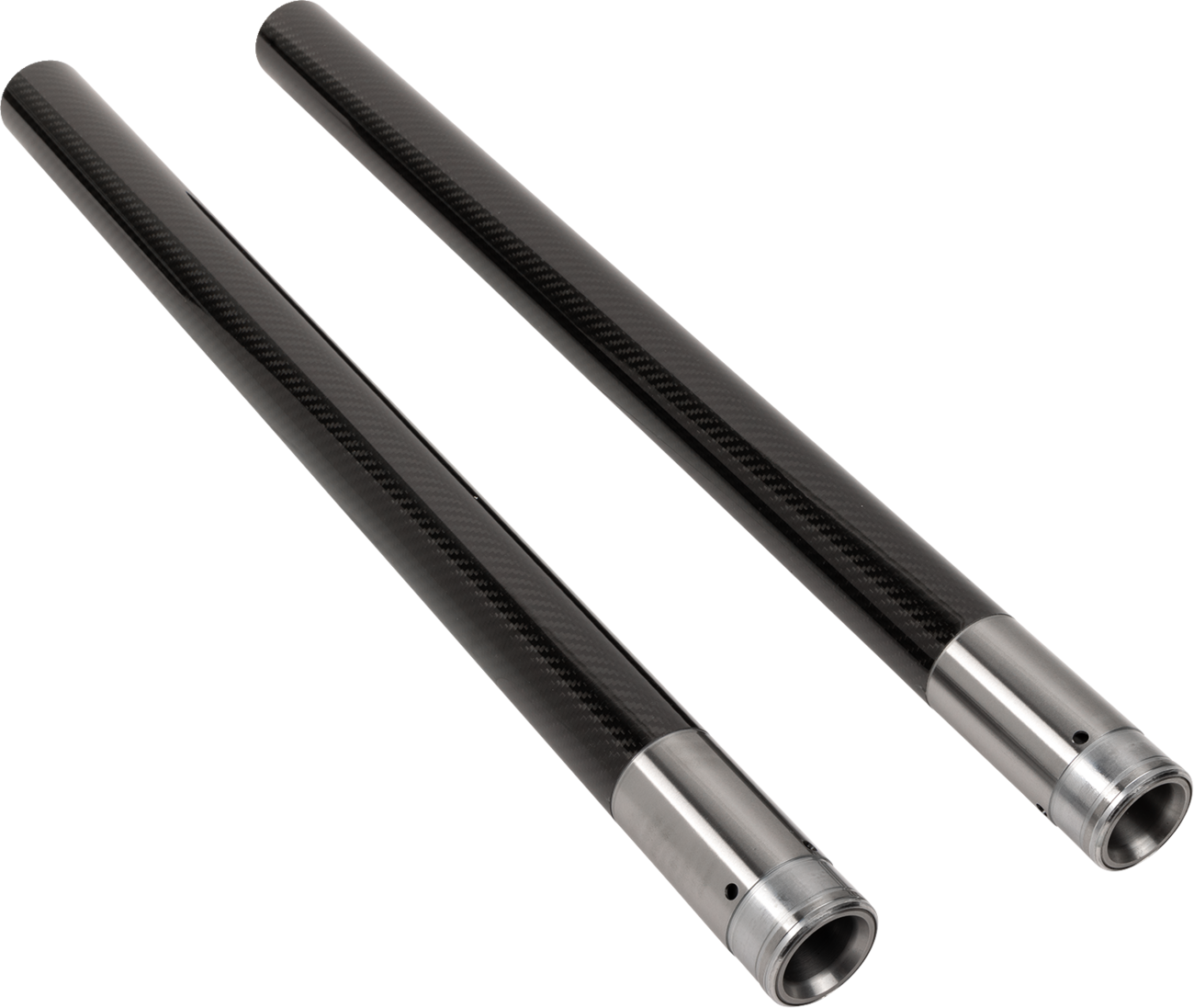 CUSTOM CYCLE ENGINEERING Fork Tubes - 49 mm - 27.875" - Black 716005