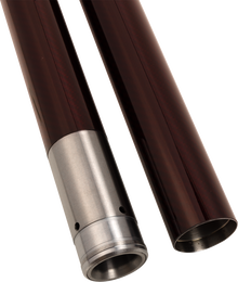 CUSTOM CYCLE ENGINEERING Fork Tubes - 49 mm - 23.875" - Deep Red 716103