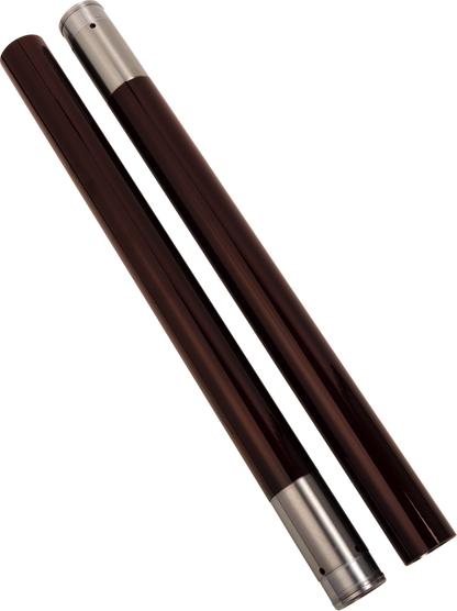 CUSTOM CYCLE ENGINEERING Fork Tubes - 49 mm - 23.875" - Deep Red 716103