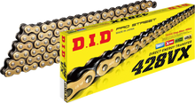 DID 428 VX - Drive Chain - 120 Links - Gold and Black 428VXG120FB