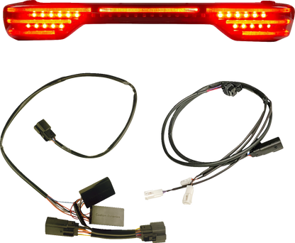 CUSTOM DYNAMICS Pro Beam® Light Kit - Tour Pak - Smoked Lens CD-TP-KIT-25-S