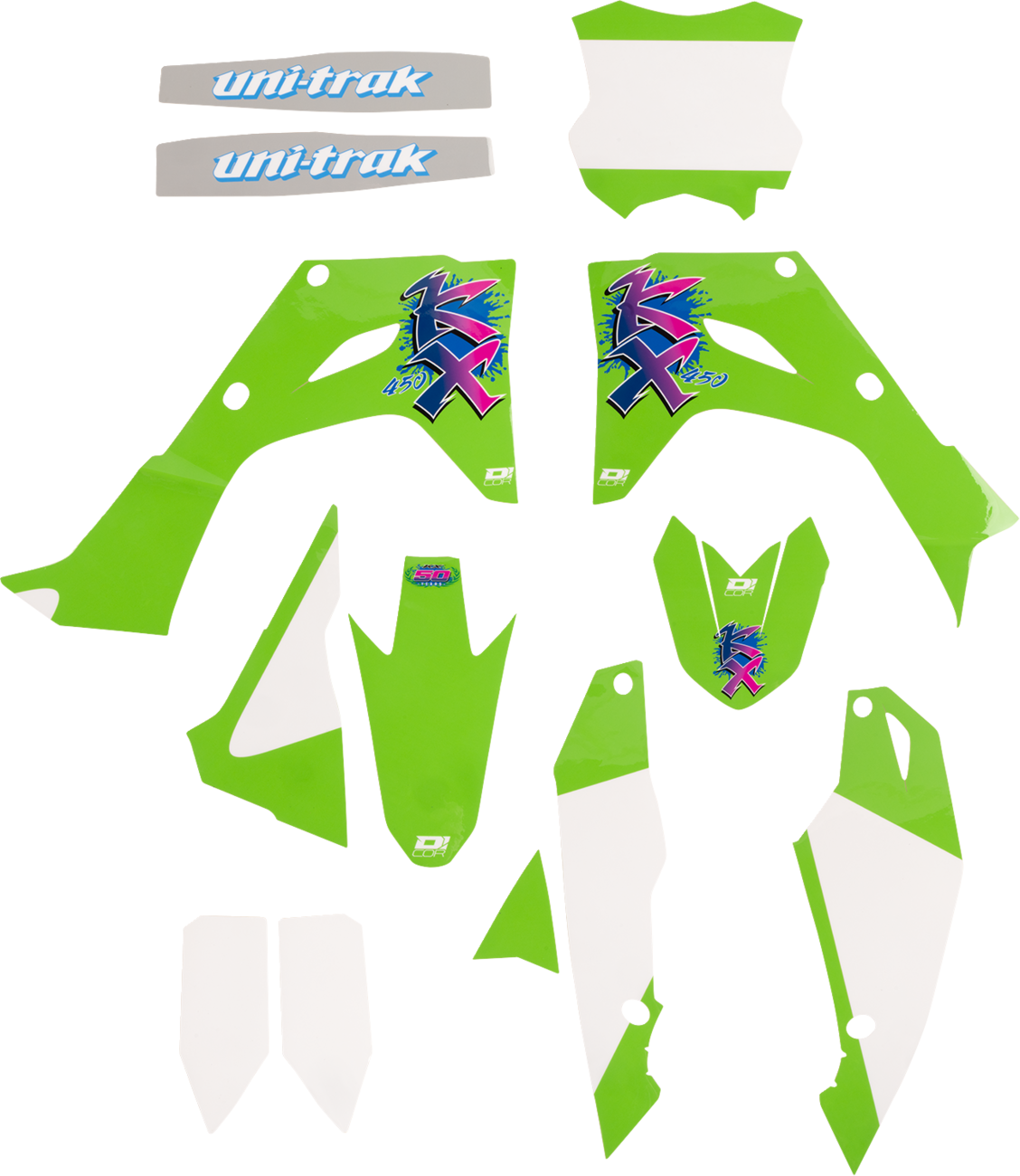 D'COR VISUALS Graphic Kit - '93 KX Retro - KX 250 20-20-366
