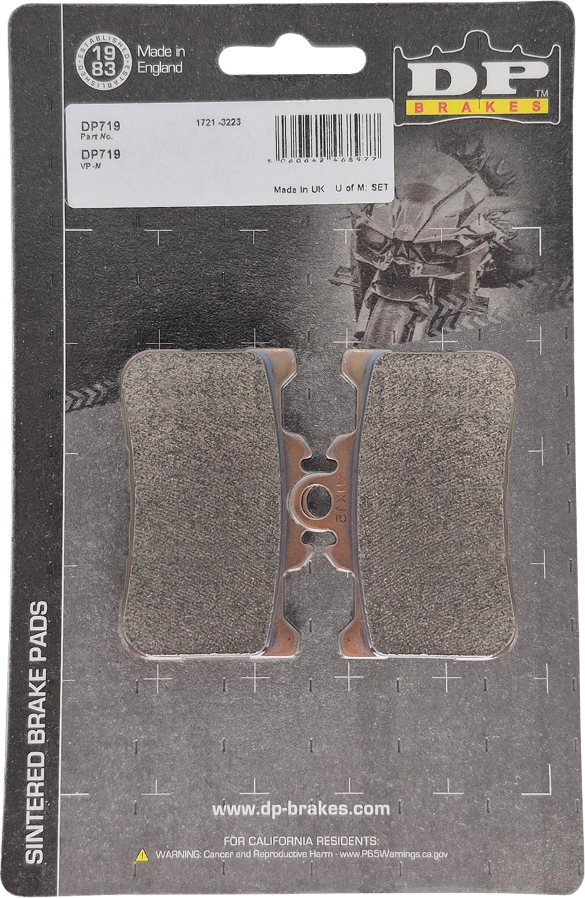 DP BRAKES Standard Brake Pads - Honda DP719