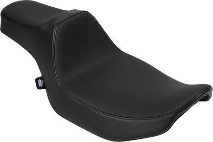 DRAG SPECIALTIES SEATS Extended Reach Predator III Seat - Vinyl - Smooth - FLT/FLH '23-'25 4706A