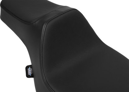 DRAG SPECIALTIES SEATS Extended Reach Predator III Seat - Vinyl - Smooth - FLT/FLH '23-'25 4706A