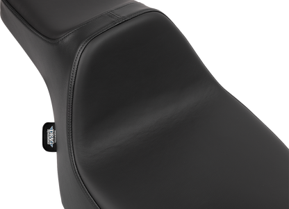 DRAG SPECIALTIES SEATS Extended Reach Predator III Seat - Vinyl/Solar Leather - Smooth - FLT/FLH '23-'25 4706E