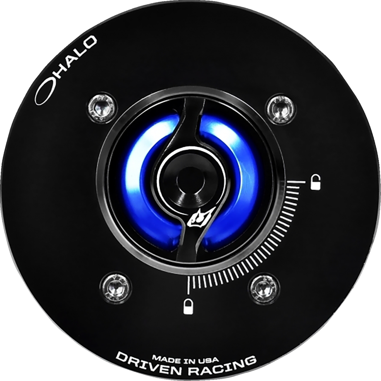 DRIVEN RACING Fuel Cap Base - Black - Yamaha DHFCB-YA02