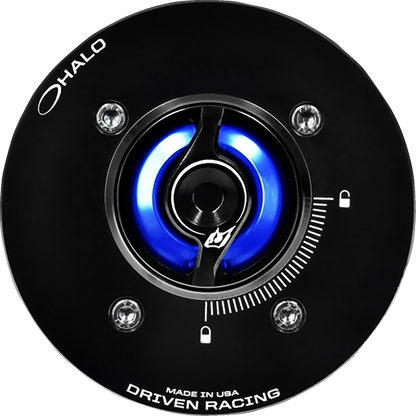 DRIVEN RACING Fuel Cap Base - Black - Yamaha DHFCB-YA02