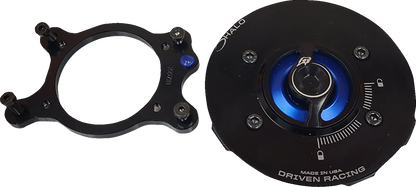 DRIVEN RACING Fuel Cap Base - Black - Yamaha DHFCB-YA02
