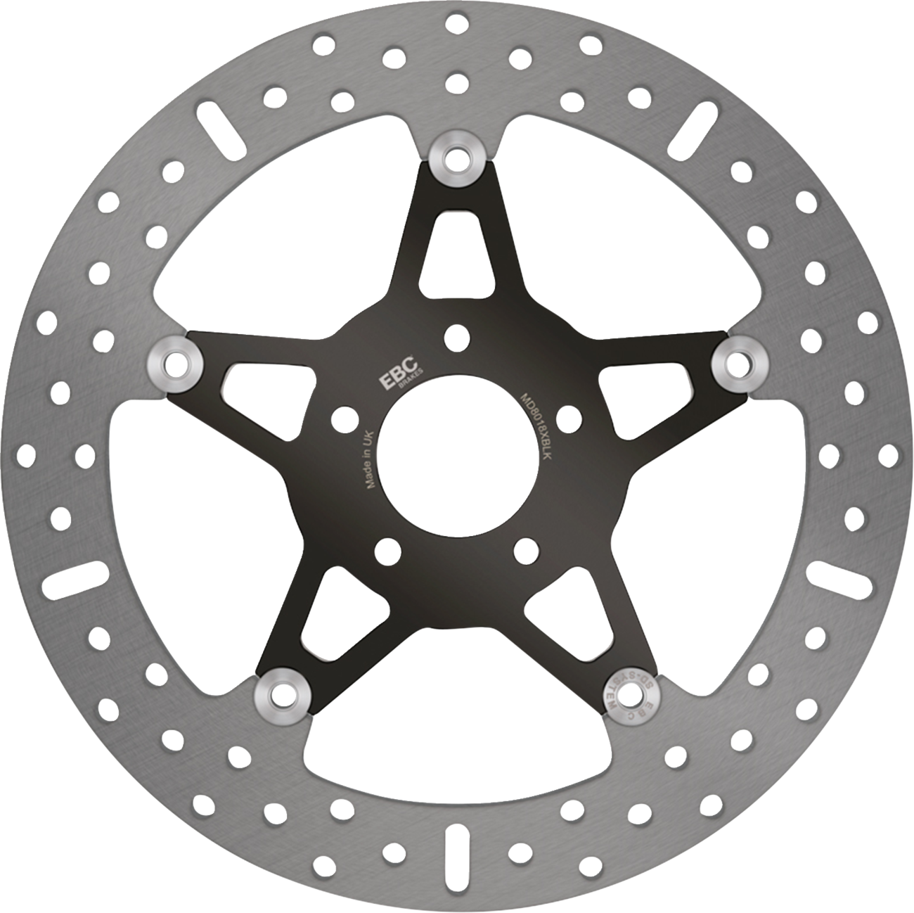 EBC Brake Rotor - Floating MD8018XBLK
