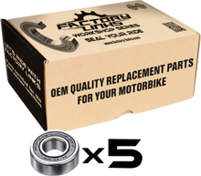 FACTORY LINKS Wheel Bearings - Double Seal - 6906 2RS - 30x47x9 - 5 Pack WBE-E-042