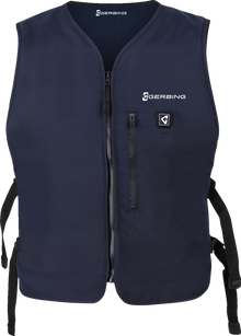 GERBING HEATED CLOTHING 5V Touch Button Circulatory Cooling Vest - Blue GER-CV-5V-N-OS