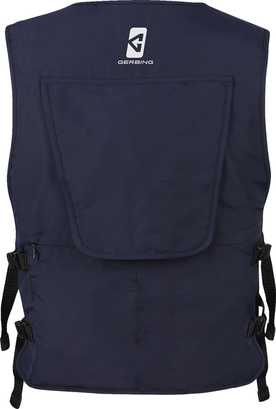 GERBING HEATED CLOTHING 5V Touch Button Circulatory Cooling Vest - Blue GER-CV-5V-N-OS