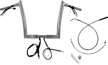 FAT BAGGERS INC. 1-1/4" EZ Install Pointed Top Handlebar - 12" - Chrome 949912
