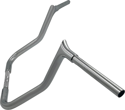 FAT BAGGERS INC. 1-1/4" EZ Install Pointed Top Handlebar - Reduced Reach - 13" - Chrome 905013