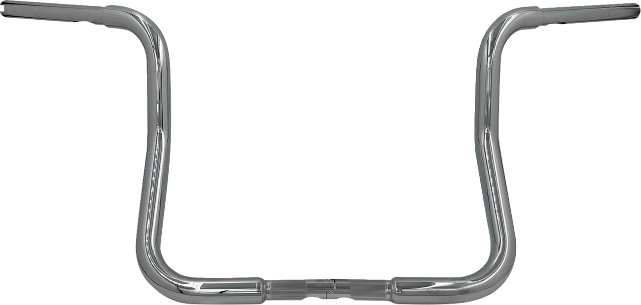 FAT BAGGERS INC. 1-1/4" EZ Install Round Top Handlebar - Reduced Reach - 13" - Chrome 903013