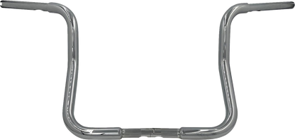 FAT BAGGERS INC. 1-1/4" EZ Install Round Top Handlebar - Reduced Reach - 13" - Chrome 903013