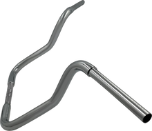 FAT BAGGERS INC. 1-1/4" EZ Install Round Top Handlebar - Reduced Reach - 13" - Chrome 903013