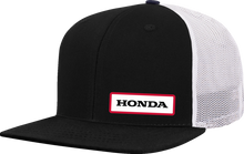HONDA APPAREL Honda Wing Trucker Hat - Black/White LEM25-H48