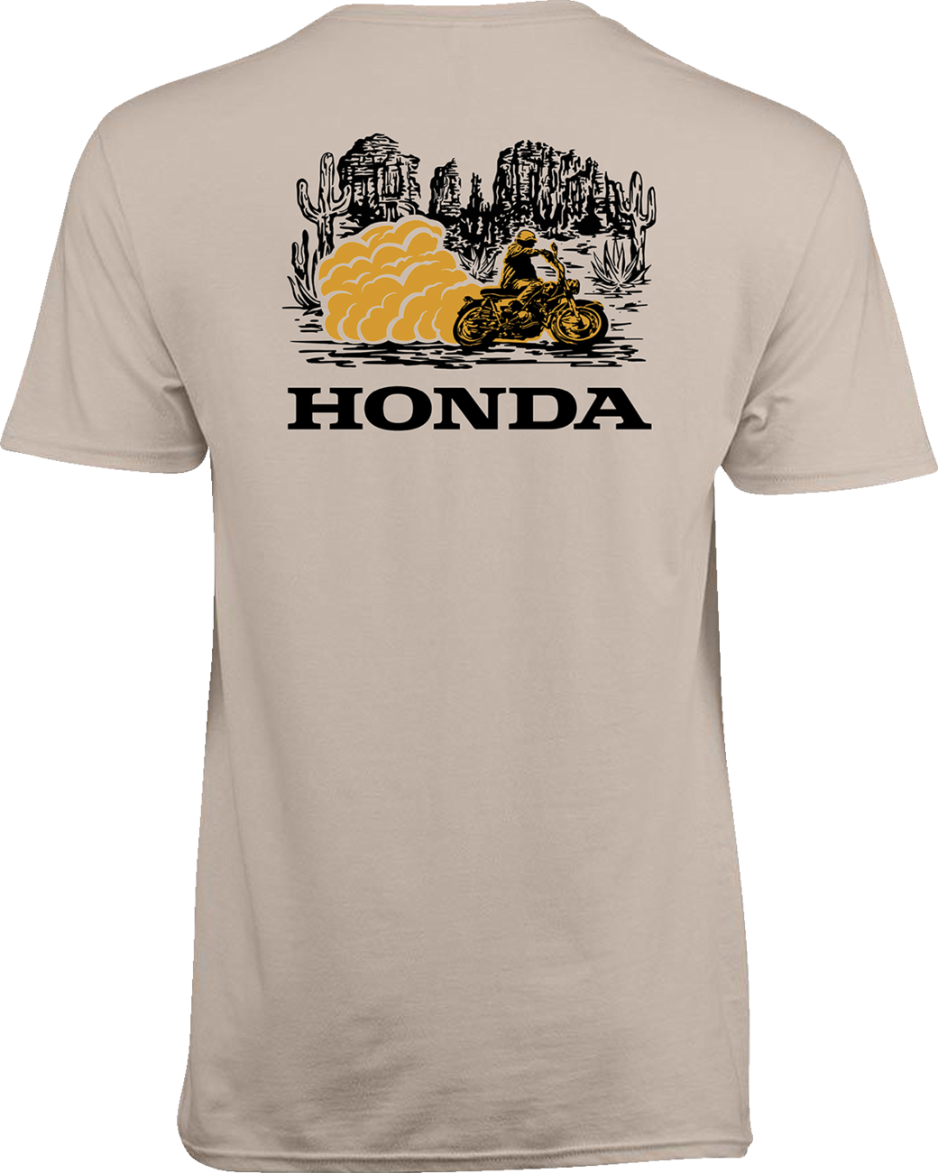HONDA APPAREL Honda Heritage Goldwing T-Shirt - Tan - XL LEM25S-M50-XL