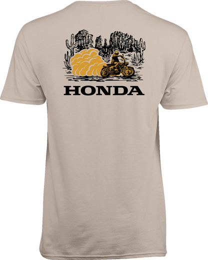 HONDA APPAREL Honda Heritage Goldwing T-Shirt - Tan - XL LEM25S-M50-XL