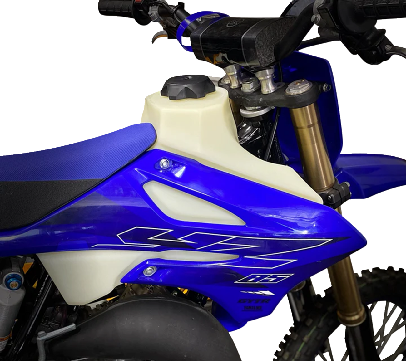 IMS PRODUCTS INC. Large-Capacity Gas Tank - Natural - Yamaha - 2.2 Gallon 117341-N2
