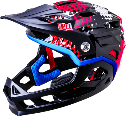 KALI Child Maya Helmet - Punk - Red 0221925212