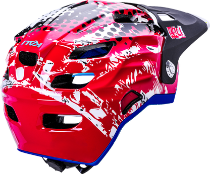 KALI Child Maya Helmet - Punk - Red 0221925212