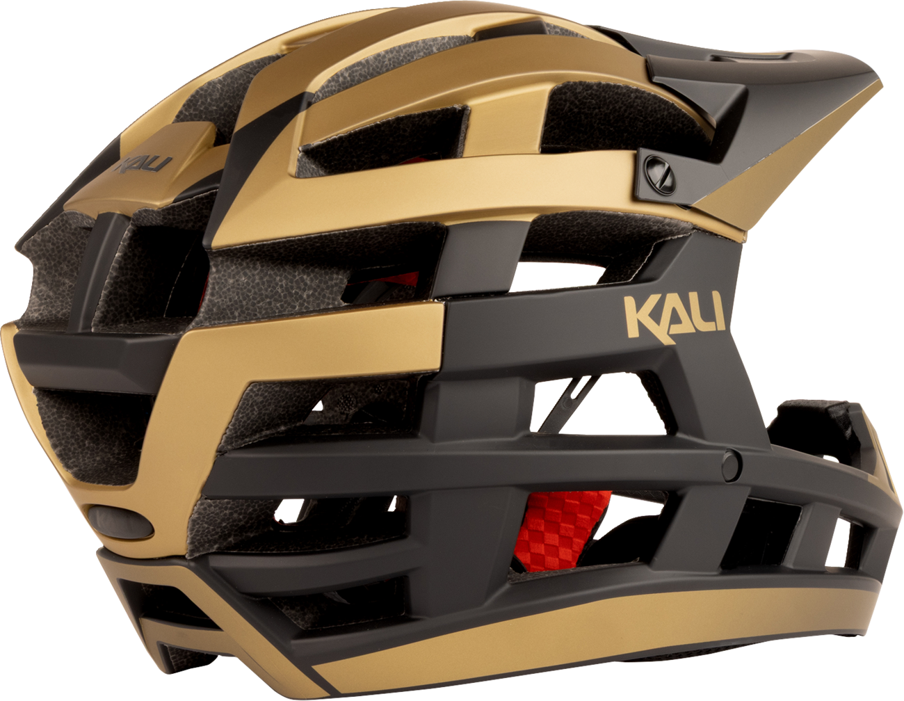 KALI Invader 2.0 Helmet - Golden - Matte Black/Gold - XS-M 0221825216