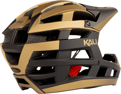 KALI Invader 2.0 Helmet - Golden - Matte Black/Gold - XS-M 0221825216