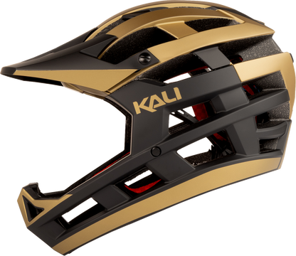 KALI Invader 2.0 Helmet - Golden - Matte Black/Gold - XS-M 0221825216
