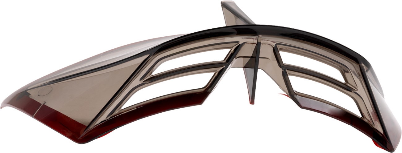 ICON Domain™ OTT Rear Spoiler - Dark Smoke 0133-1682