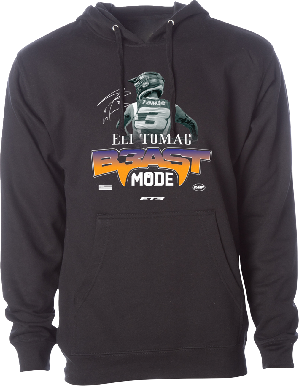 FMF Beast Mode Hoodie - Black - XL SU25121901BLKXL