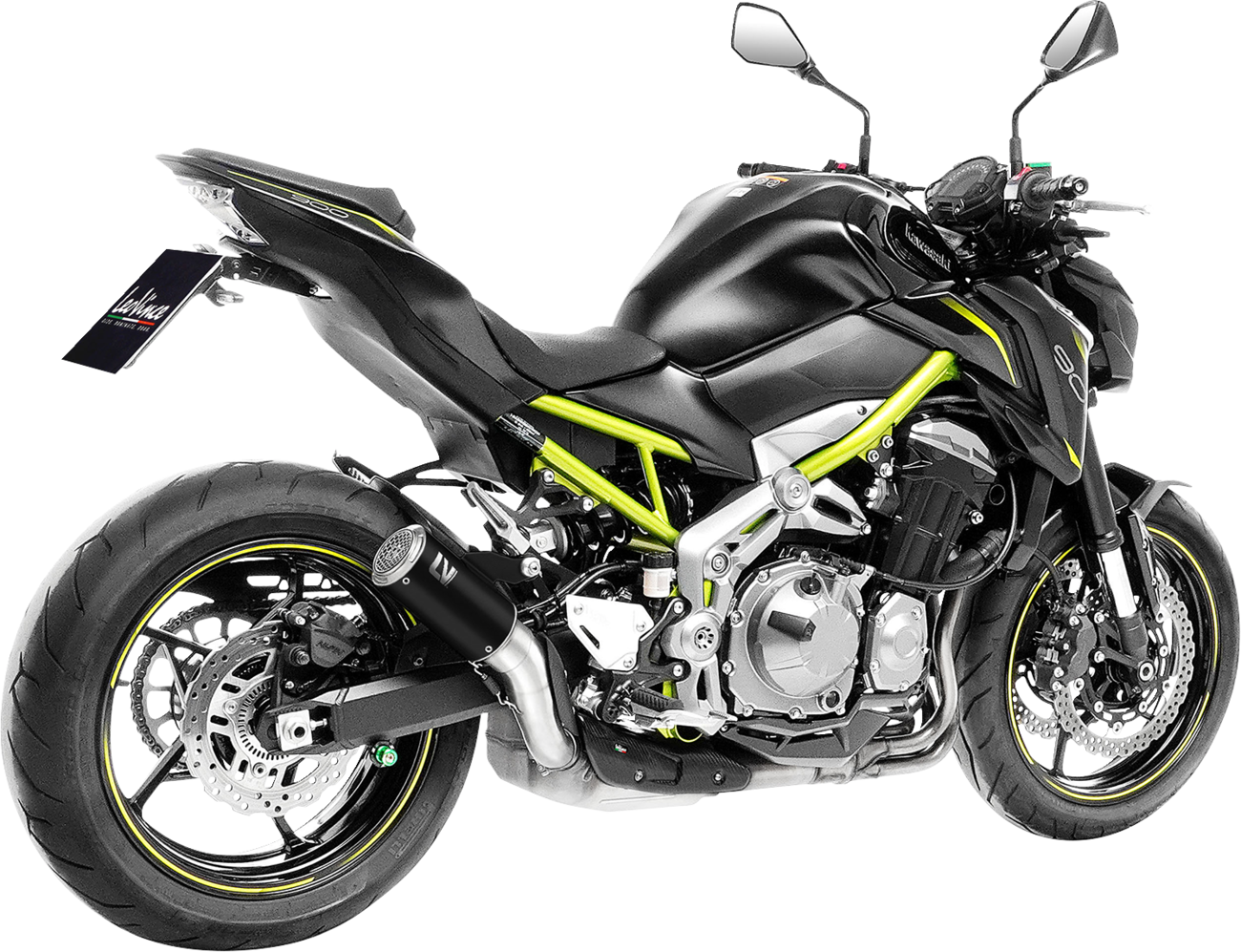 LEOVINCE LV Corsa S Black Edition Slip-On Muffler - Kawasaki Z 900 15402SB