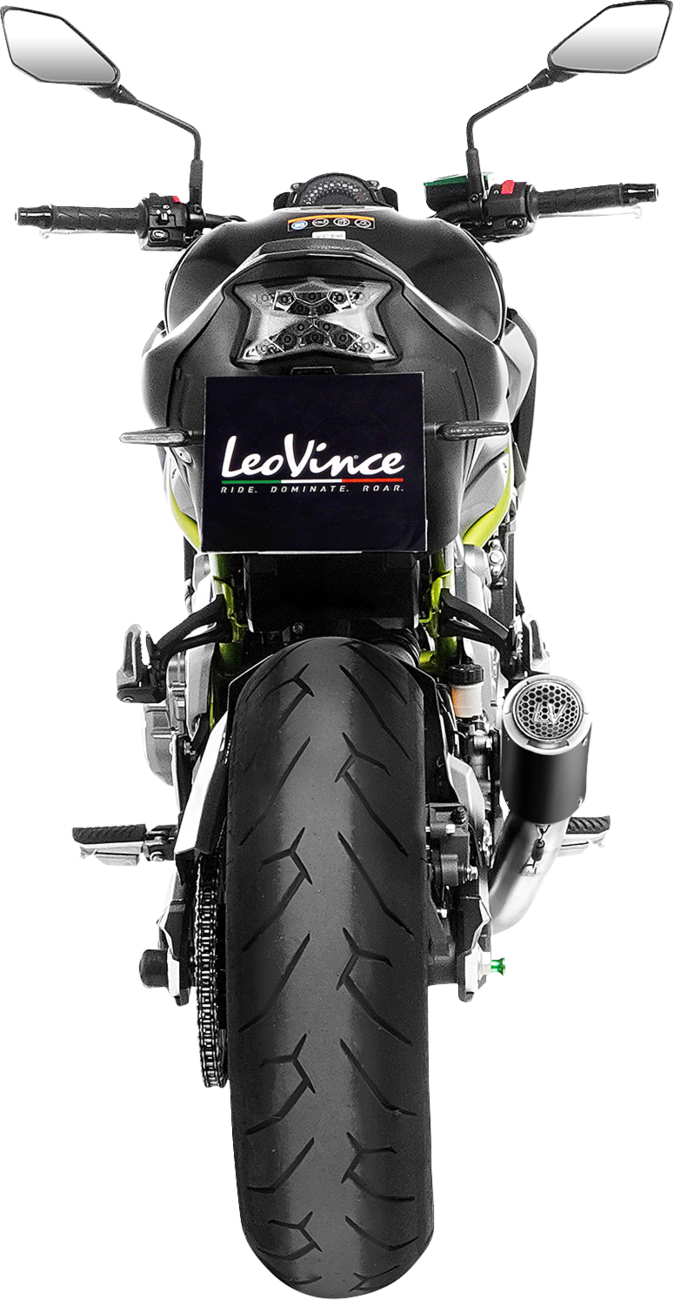LEOVINCE LV Corsa S Black Edition Slip-On Muffler - Kawasaki Z 900 15402SB