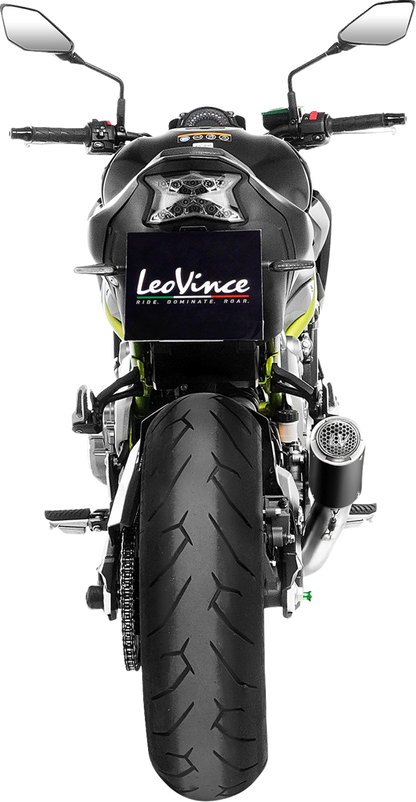 LEOVINCE LV Corsa S Black Edition Slip-On Muffler - Kawasaki Z 900 15402SB
