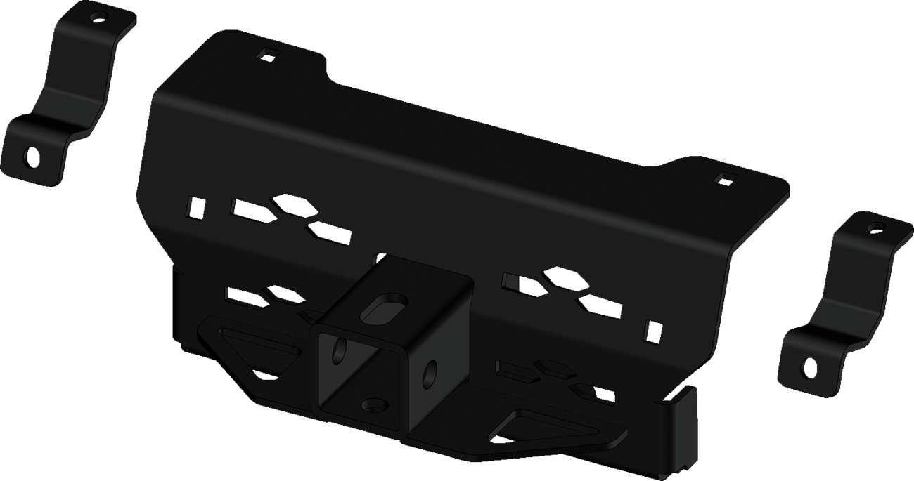 KFI PRODUCTS Receiver - Front Upper - 2" - Polaris Ranger XP 1000 102240