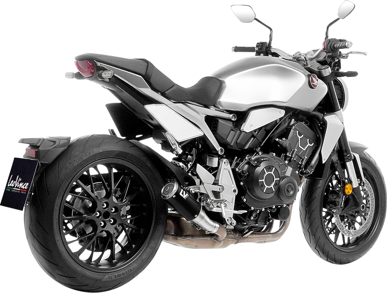 LEOVINCE LV Corsa S Black Edition Slip-On Muffler - Honda CB 1000 R 15410SB