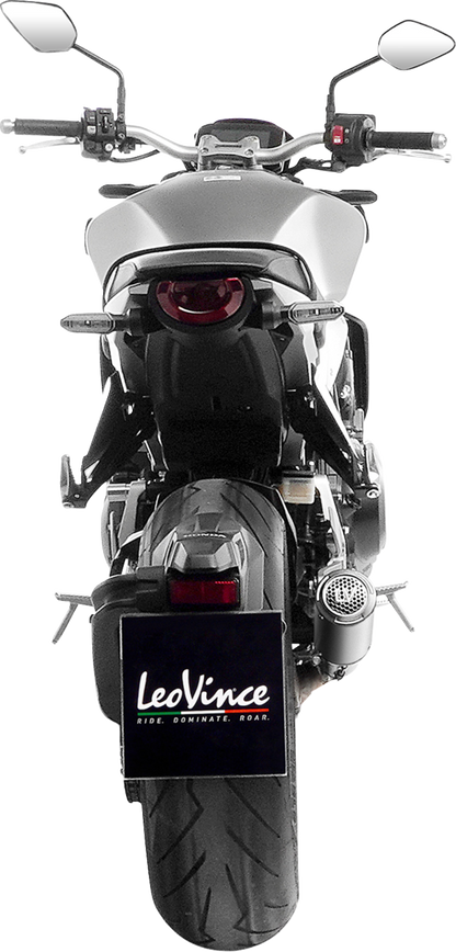 LEOVINCE LV Corsa S Slip-On Muffler - Titanium - Honda CB 1000 R 15410ST